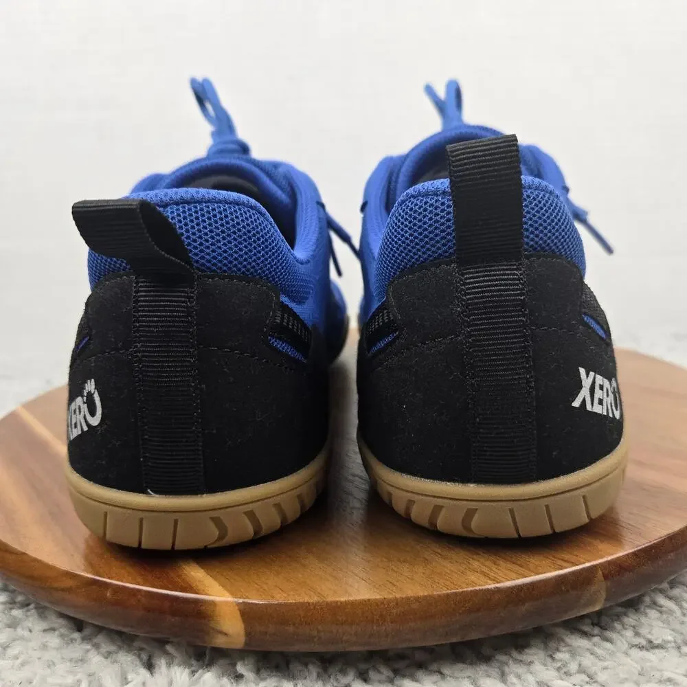 Xero Shoes Mens 12.5 360 Blue Black Gum Minimalist Barefoot Gym CrossFit Trainer